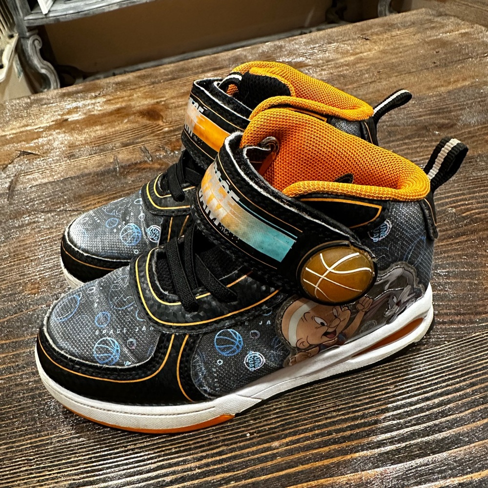 Light up Space Jam high tops toddler 10